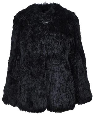 we11done Faux Fur & Shearling Jackets - Black