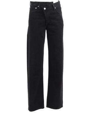 Agolde Straight Jeans - Negro