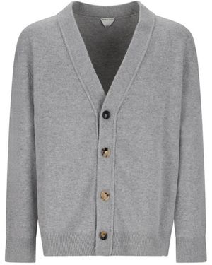Bottega Veneta Cashmere Knitwear - Grey