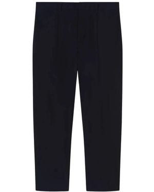 Emporio Armani Straight Trousers - Blue