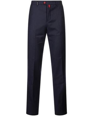 Kiton Suit Trousers - Bleu