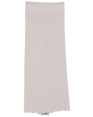 Rick Owens Maxi Skirts - Grey
