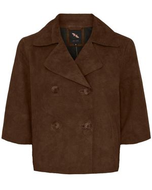 Btfcph Leather Jackets - Marrón