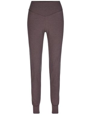 CALIDA Broeken ,Bruin ,Deepsleepwear Warming Pant - Paars