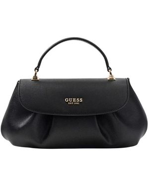 Guess Tassen ,Zwart ,Amorette Top Handle Flap