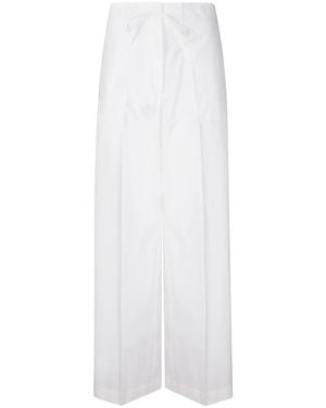 P.A.R.O.S.H. Wide Trousers - White
