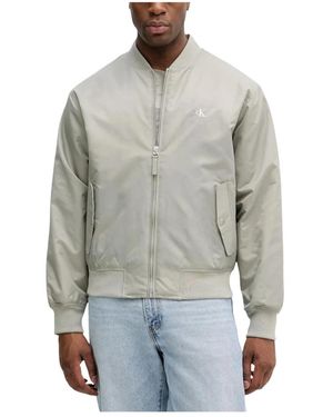 Calvin Klein Bomber Jackets - Grey