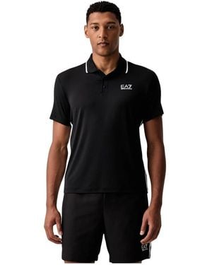 EA7 Polo Shirts - Nero