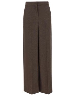 Gran Sasso Wide Trousers - Brown