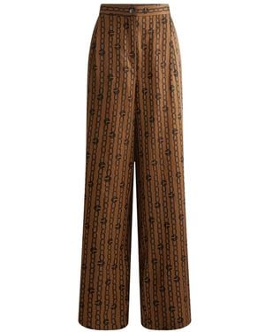 Fusalp Wide Trousers - Marrone