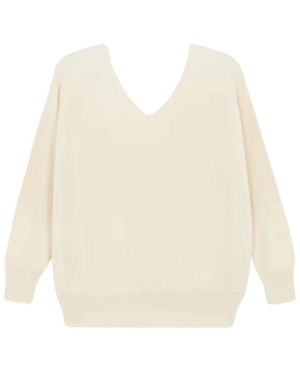Ba&sh V-Neck Knitwear - White