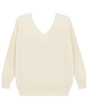 Ba&sh V-Neck Knitwear - White