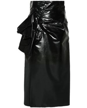 Maison Margiela Midi Skirts - Black