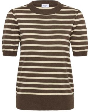 Saint Tropez Round-Neck Knitwear - Marron