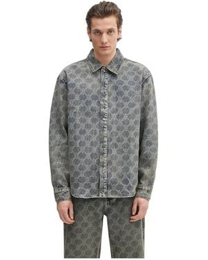 Daily Paper Denim Hemden - Grijs
