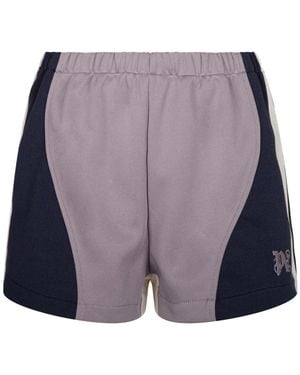 Palm Angels Short Shorts - Viola