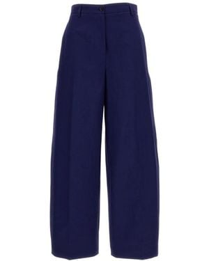 Alberto Biani Wide Pants - Blue