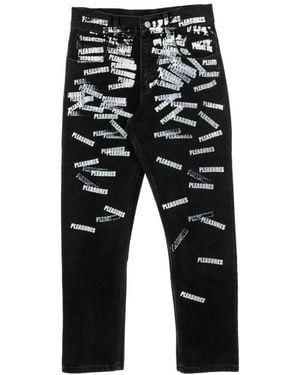Pleasures Slim Fit Jeans - Black