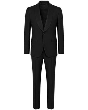 Franzese Collection Single Breasted Suits - Negro