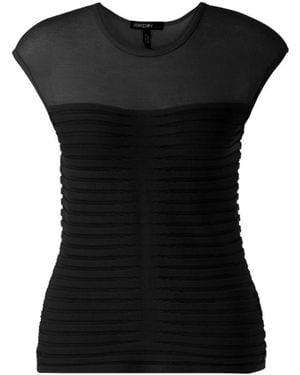 Marc Cain Sleeveless Tops - Black