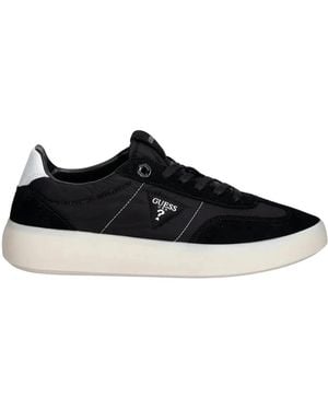 Guess Schoenen ,Zwart ,Leer Parlet Sneaker