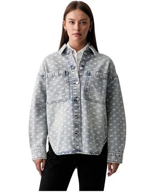 ARMANI EXCHANGE Denim Shirt - Grijs