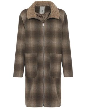 Fuchs & Schmitt Jassen ,Bruin ,Single-Breasted Coat