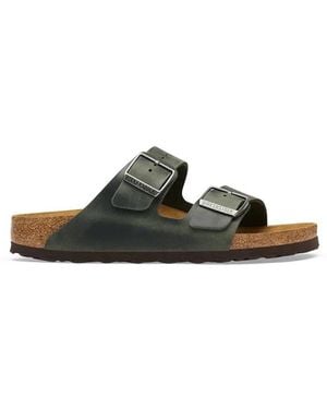 Birkenstock Sliders - Negro