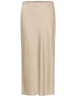 Kaffe Midi Skirts - Naturel