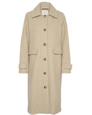 Kaffe Trench Coats - Neutro