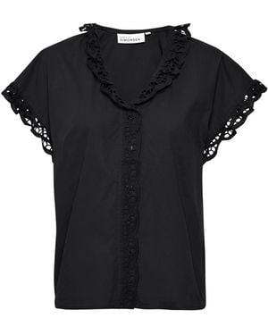 Karen By Simonsen Blouses - Black