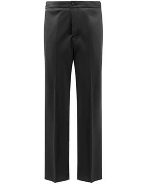 Hevò Straight Trousers - Black