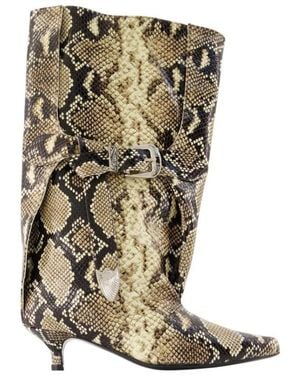 Toga Heeled Boots - Multicolor