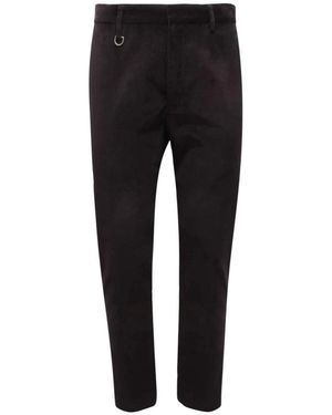 Paolo Pecora Slim-Fit Trousers - Black