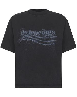 Balenciaga T-Shirts - Zwart