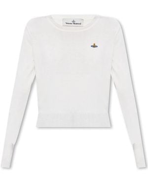 Vivienne Westwood Round-Neck Knitwear - White