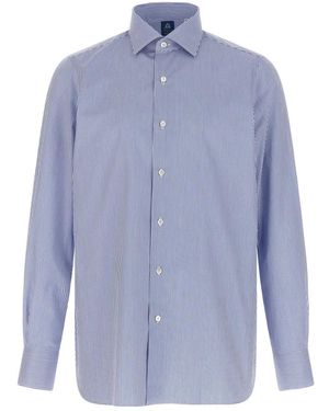 Finamore 1925 Formal Shirts - Blue
