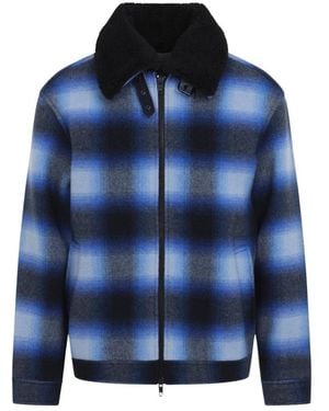 Balenciaga Bomber Jackets - Azul