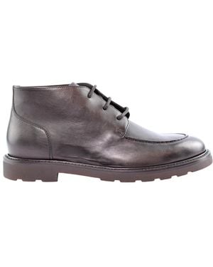 Rossano Bisconti Lace-Up Boots - Grey
