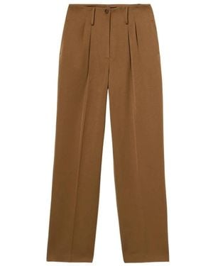Brooks Brothers Wide Trousers - Brown