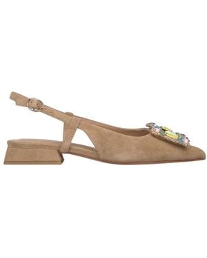 Alma En Pena. Ballerina Shoes - Natural