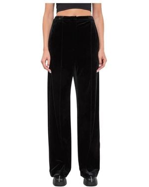 Patrizia Pepe Wide Pants - Black