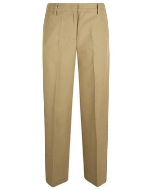 True Royal Straight Trousers - Naturel