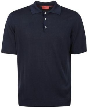 Isaia Polo Shirts - Blau