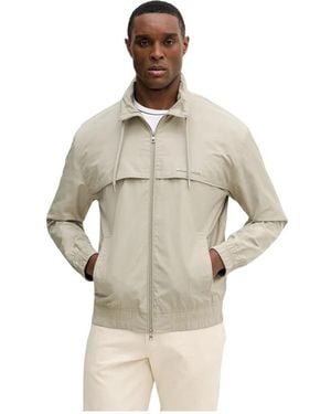 Michael Kors Jassen ,Groen ,Polyester Windbreaker - Naturel
