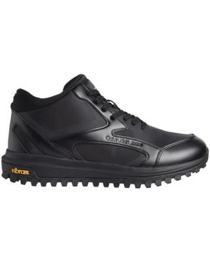 Calvin Klein Padded Collar Rugged Sole Trainers - Black