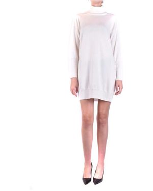 Dondup Short Dresses - White