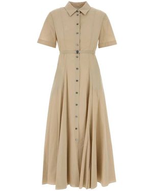 Tory Burch Shirt Dresses - Natural