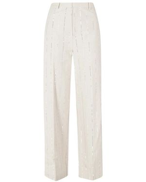 Isabelle Blanche Rechte Broek - Wit