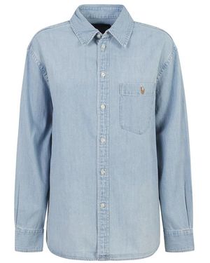 Ralph Lauren Overhemden ,Blauw ,Denim Denim Shirt